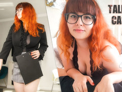 Talent Casting Agent - Chubby Thicc Amateur In Lingerie - Black Cat