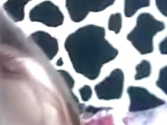 Fetishgirl undressed and sucked the rubber member