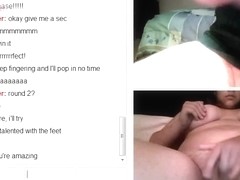 Monday morning mutual masturbating on Omegle