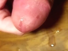120fps close up huge cum shot to shot glass
