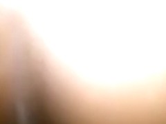 Creampie for the brown slit of my ebony girlfriend