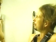 Slave Loses Half Of His Hair In A Session