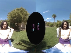 Have Fun With This Babe In The Outdoors With Petra Blair