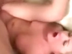 Anal creampie for blonde