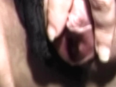 Horny amateur masturbates