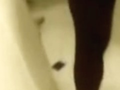 Big ass, big breast black lady teases on cam some lingerie