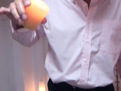 Hottest pornstar Anna Joy in horny lingerie, facial porn clip