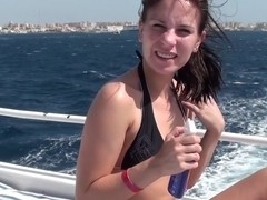 Aprilia & Lexxis & Zuzka in hardcore sex video with shower shagging