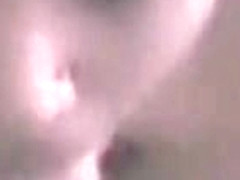 Girlfriend late night facial. Big cumshot