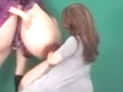 Busty Brunette Sluts Get Horny Rubbing