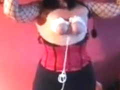 Chubby Girl Riding Her Toy