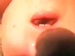 Gave her a cum splash in her face and hair