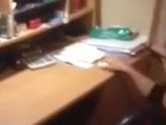 Hotwife masterbating to giant dong