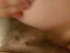 Ugly unshaven mature slut fucked by a young stud