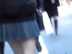 Public sharking video shows a delicious Japanese chick