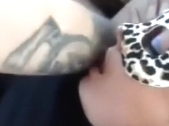 Eager brasilian pair make a sexy sex joy in a suv wagon in a public place