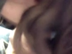 Sucking my Cock in the Parking lot