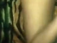 Hawt brunette hair cums on his dark rod and licks up the juices