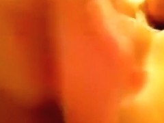 Dirty talking girl masturbates like crazy with a toy closeup