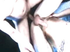 Pretty twink models gay fuck in winter scenery