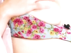 Sexy teens rub and finger themselves