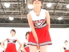 Incredible Japanese model in Exotic Cheerleader, Amateur JAV movie