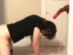 Sissyslave Lucy does DP