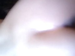 Jizz Flow on the wifes butt