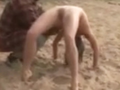 Nude Beach - Training Three college girl