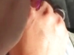 Edging cock with pink nails