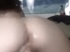 Sexy assed wife gives BJ and rides cock