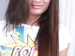 Blowjob From A Slim Brunette