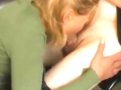 Sexy French girl and the old guy