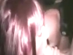 He rams her pussy just like the crowd of sluts want it