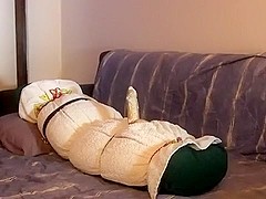 pillow doll sex-toy, unfathomable fucking and riding