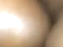 Giving my lil cousin backshots~almost got caught