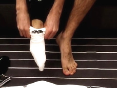 Fun in new Adidas socks & Nike shin guards