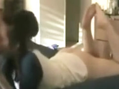 Hidden cam caught MILF masturbating