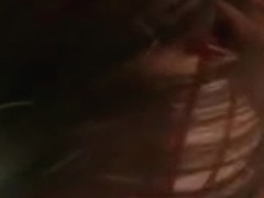 Hawt lips sucks dick til cum on her great breasts