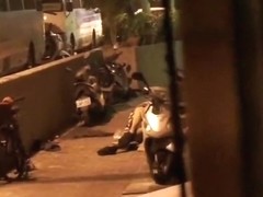 Taiwanese old man fuck hooker on the street