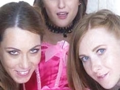Foxy Sanie, Linda Sweet And Katy Rose - Foursome With Horny Dancers