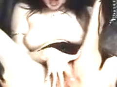 Amazing Hot Dark Haired Slut With Sexy